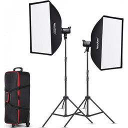 Godox SL100D Kit - Eclairage LED Kit Daylight (2xSL100D & Accessories)