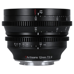 7artisans 12mm T2.9 Sony (monture E)