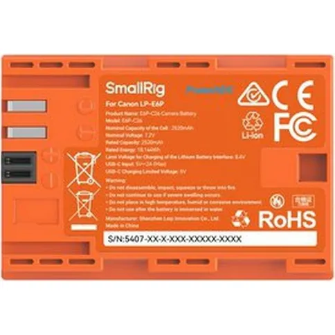 SmallRig-5407-Camera-Battery-for-Canon-LP-E6P-orange_4.jpg