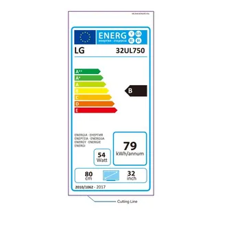 Energielabel B LG 32UL750W.JPG