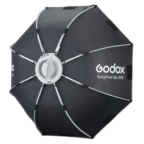 Godox EazyFlow Foldable Beauty Dish 85 Bowens - Silver_7.webp