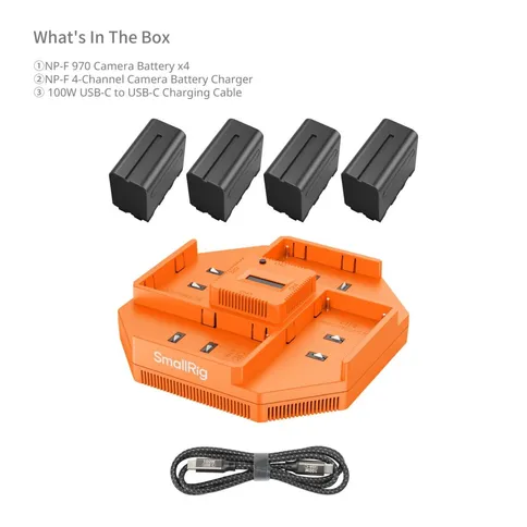 SmallRig-NP-F970-4-Channel-Camera-Battery-Charger-4-Battery-Kit-4834_7.JPG