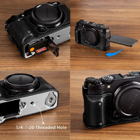 SmallRig-4879-Camera-Leather-Half-Case-Kit-for-Fujifilm-X-M5-zwart_2.jpg