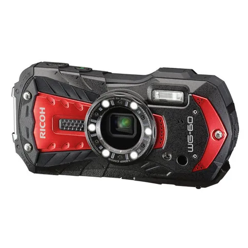 Ricoh WG-60 rood + drijfriem + neopreen tas_2.jpg