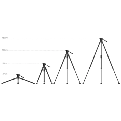 SmallRig 4643 FT-S303 Carbon Fiber Tripod Kit with head_7.webp