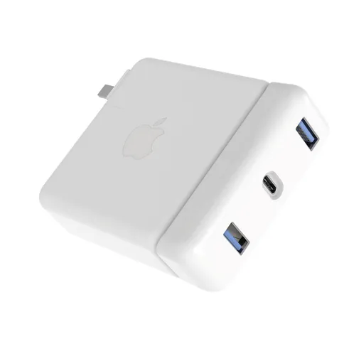 Hyper USB-C hub for Apple 87w poweradapter_1.jpg