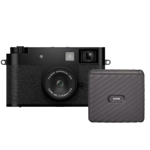 Fujifilm X Half Zwart + INSTAX Link WIDE Mocha Gray_1.webp