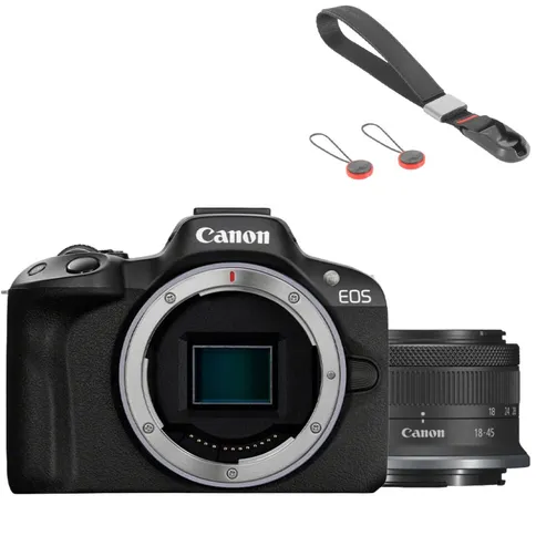 Canon-EOS-R50-zwart-RF-S-18-45mm-Peak-Design-Cuff.jpg
