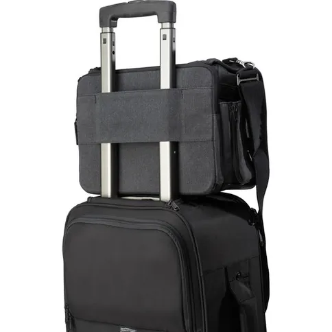 Tenba Cooper 13 DSLR Camera Bag Grey CanvasBlack Leather 11.jpg