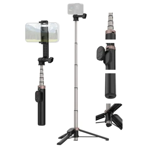 Telesin Vlog Remote Selfie Stick 60 cm_3.webp