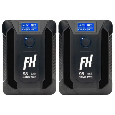 Fxlion Nano Two 98Wh 14,8V Wireless V-mount Battery - 2-pack_1.webp
