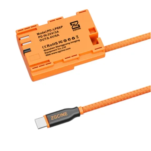 ZGCine Dummy Accu-Kabel Canon LP-E6P – USB-C_2.webp