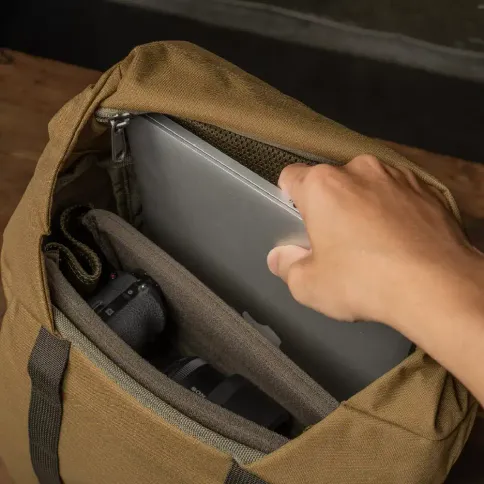 Wotancraft Pilot Backpack 18L - Khaki_10.webp