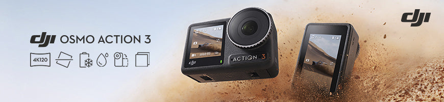 Bannière DJI Osmo Action 3