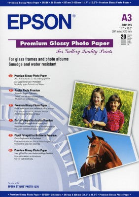 Epson S041315 A3 Premium Glossy 20 Blatt