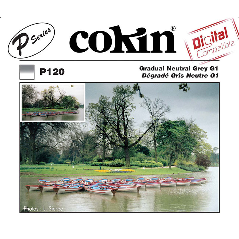 Cokin Filter P120 Grad. Neutral Grau G1