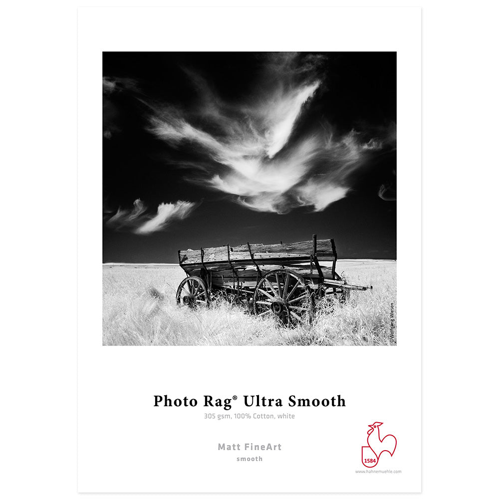 Hahnemuhle Photo Rag Ultra Smooth 305g A3 Boîte 25 feuilles