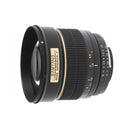 Samyang 85mm AE f/1.4 Nikon