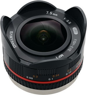 Samyang 7.5mm f/3.5 MFT Black