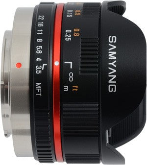 Samyang 7.5mm f/3.5 MFT Black