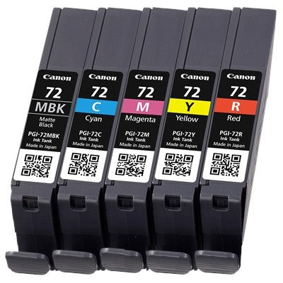 Canon PGI-72MBK/C/M/Y/R Multipack