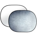 Bresser TR-8 Collapsible Reflector Silver/White 90x120cm