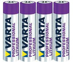 Varta Micro-Pile Lithium (AAA) Lot de 4