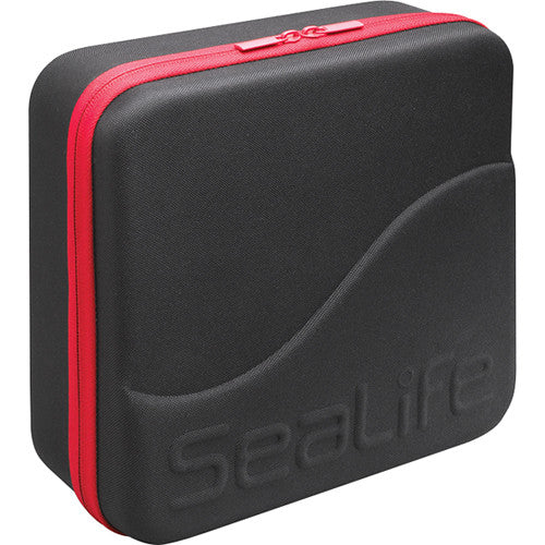 Sealife SL942, EVA-Koffer groß (schwarz mit rotem Reißverschluss)