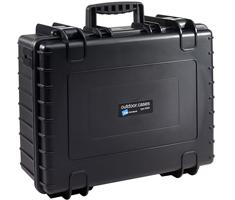 B&W type Valises d'extérieur 6000 noir + séparateur