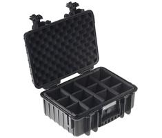 B&W Mallette Outdoor Type 2000 Noir + Séparateurs