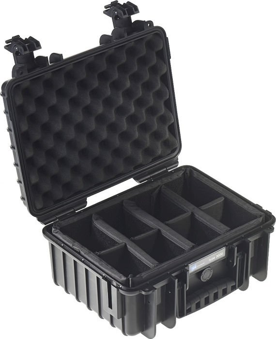 B&W outdoor.cases type 3000 schwer + Verteiler