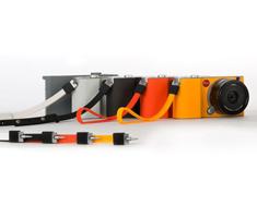 Leica 18813 Neck strap silicon melon-yellow