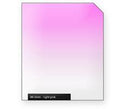 84dot5mm 84.5mm filtre dégradé rose clair vert classique
