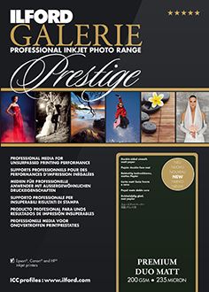 Ilford GALERIE Prestige Premium Matt DUO A4 50 Blatt