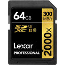 Lexar SDXC Professional 64 Go USH-II 2000x