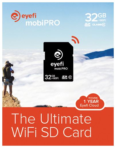 *Eye-Fi Mobi Pro 32GB SDHC