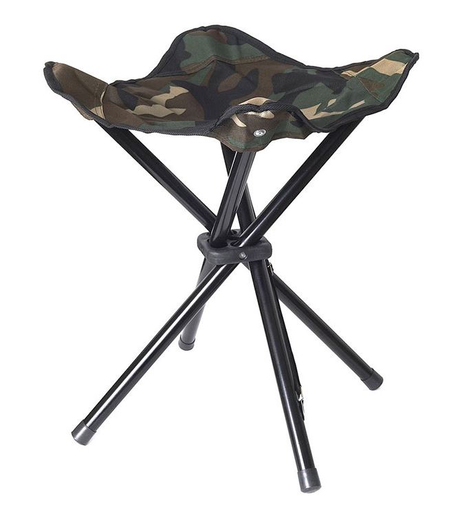 Stealth Gear Tabouret pliant 4 pieds