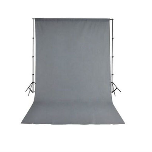 Bresser BR-D23 Support 240X300cm + Fonds de tissu 250x300cm gris