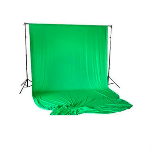 Bresser BR-D23 Support 240X300cm + Hintergrundtuch 300x400cm Chromakey Grün