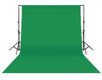 Bresser BR-D23 Support 240X300cm + Hintergrundtuch 300x400cm Chromakey Grün