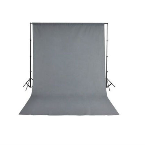 Bresser BR-D23 Support 240X300cm + Fonds de tissu 300x600cm gris