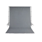 Bresser BR-D23 Support 240X300cm + Fonds de tissu 300x600cm gris