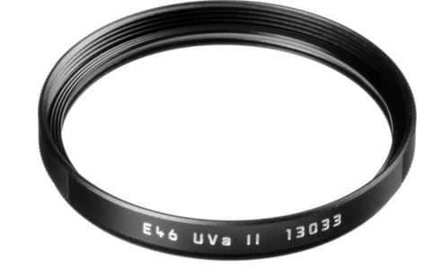 Leica 13033 Filter UVa II E46 Black