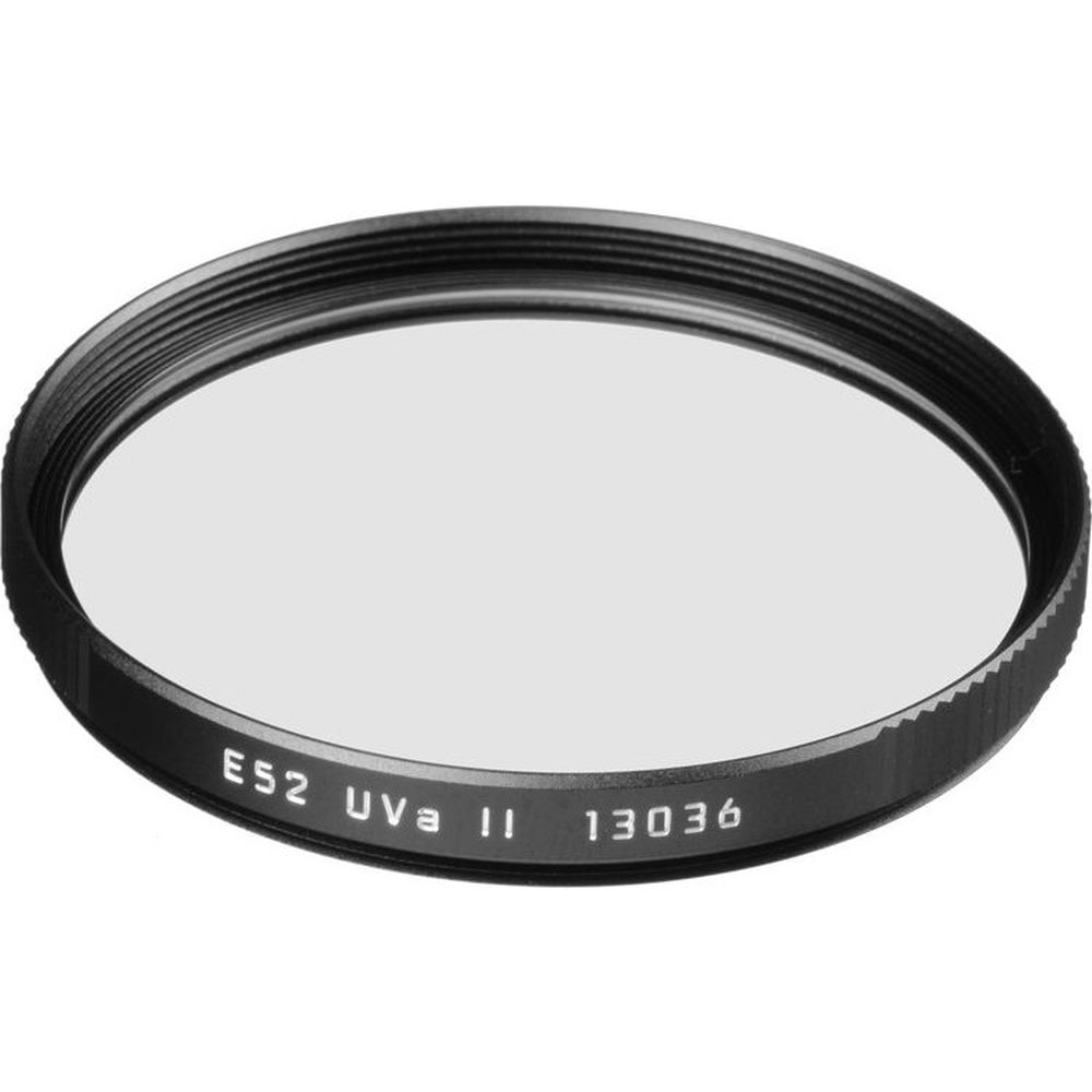 Leica 13036 UVa II E52 Filter Schwarz