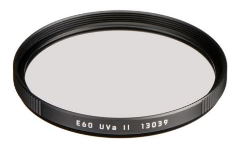 Leica 13039 Filter UVa II E60 Black