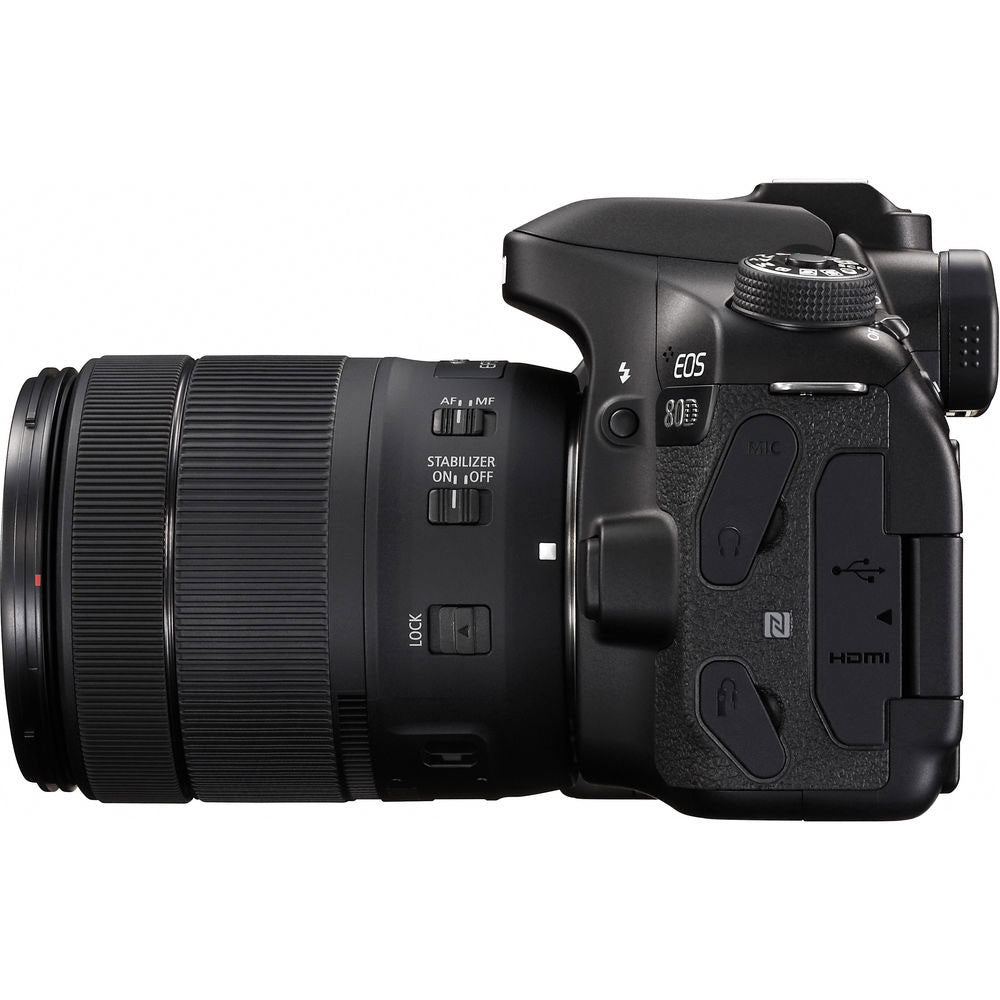 Canon EOS 80D + 18-135mm iS nano-USM
