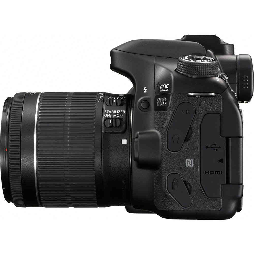 Canon EOS 80D + 18-55mm iS STM