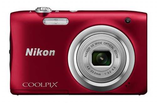 Nikon Coolpix A100 rood