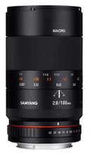 Samyang 100mm f/2.8 Macro 4/3