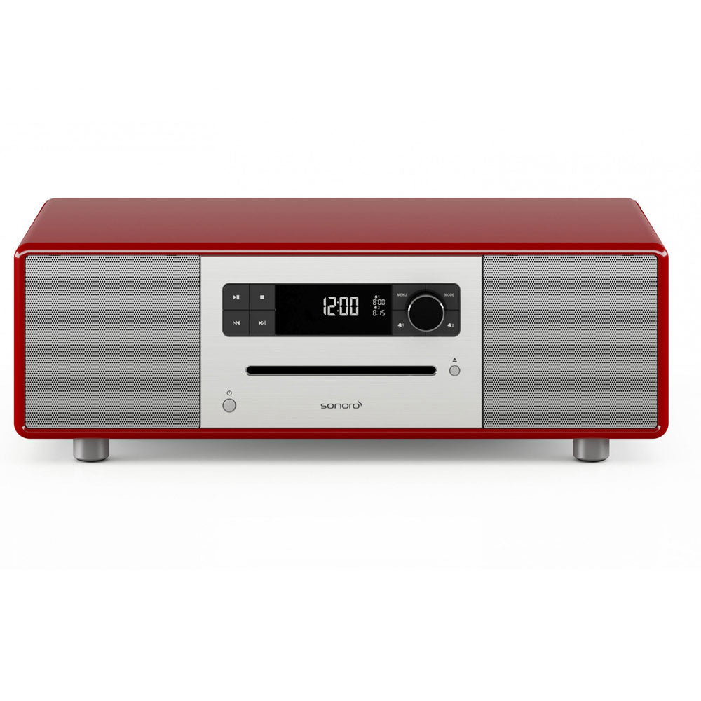 Sonoro Stereo SO-320 DAB+ Bluetooth, Rood